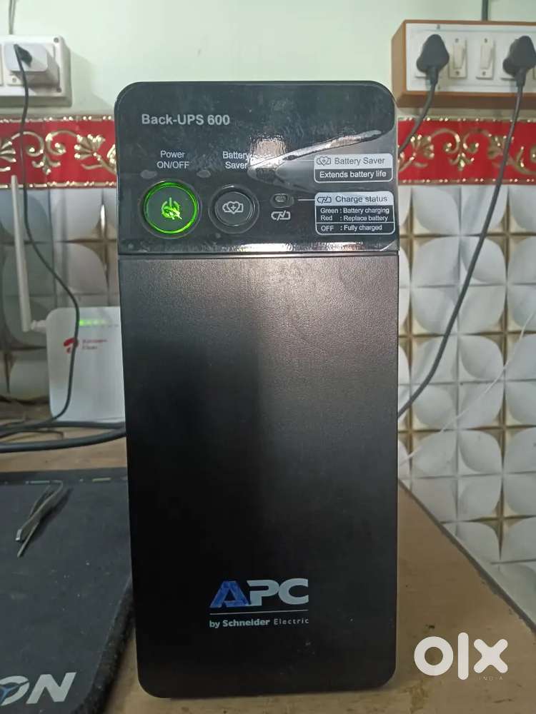 APC BX600C-IN BACK UPS 360W (2 years warranty still active)