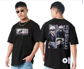 We have this cool gojo printed T-shirt