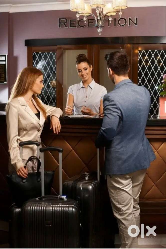 HOTEL Reception re rahiba pain jhia Abasyaka