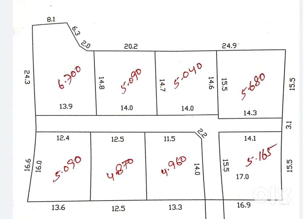 അങ്കമാലി നാഷണൽ ഹൈവെ 2 k M ദൂരത്തിൽ 4 സെൻ്റ് മുതൽ പുരയിടം