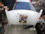 Bed with mattress