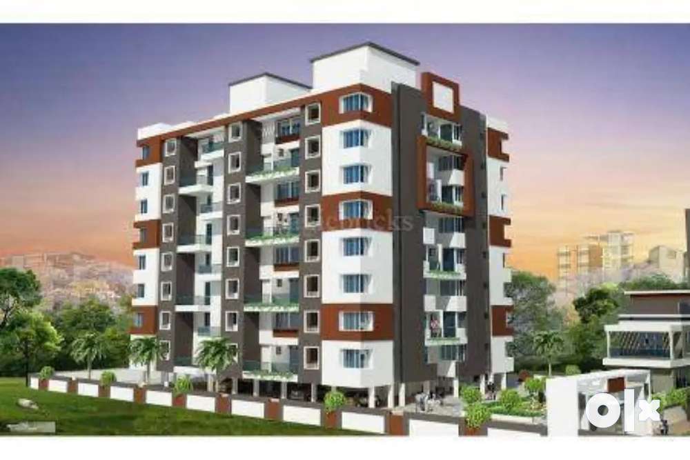 2 bhk semi furnished flat available for sale at wagholi