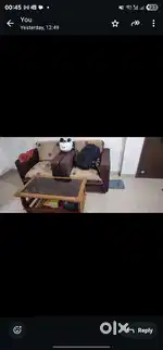Sofa and Table