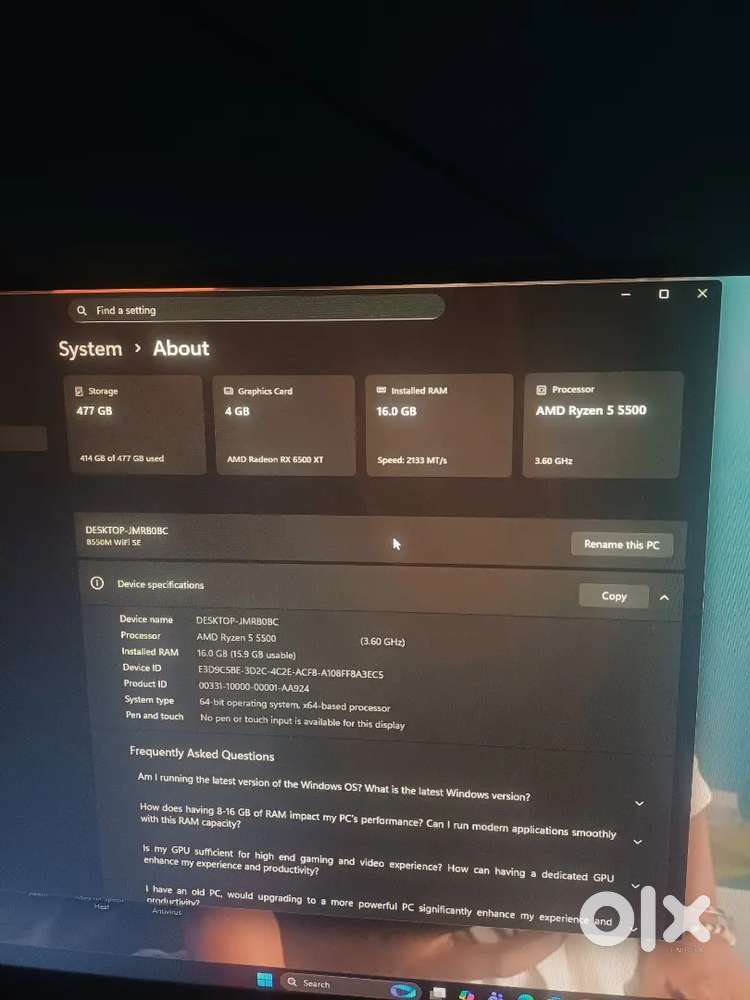 New pc 3months  old don't heve time to play