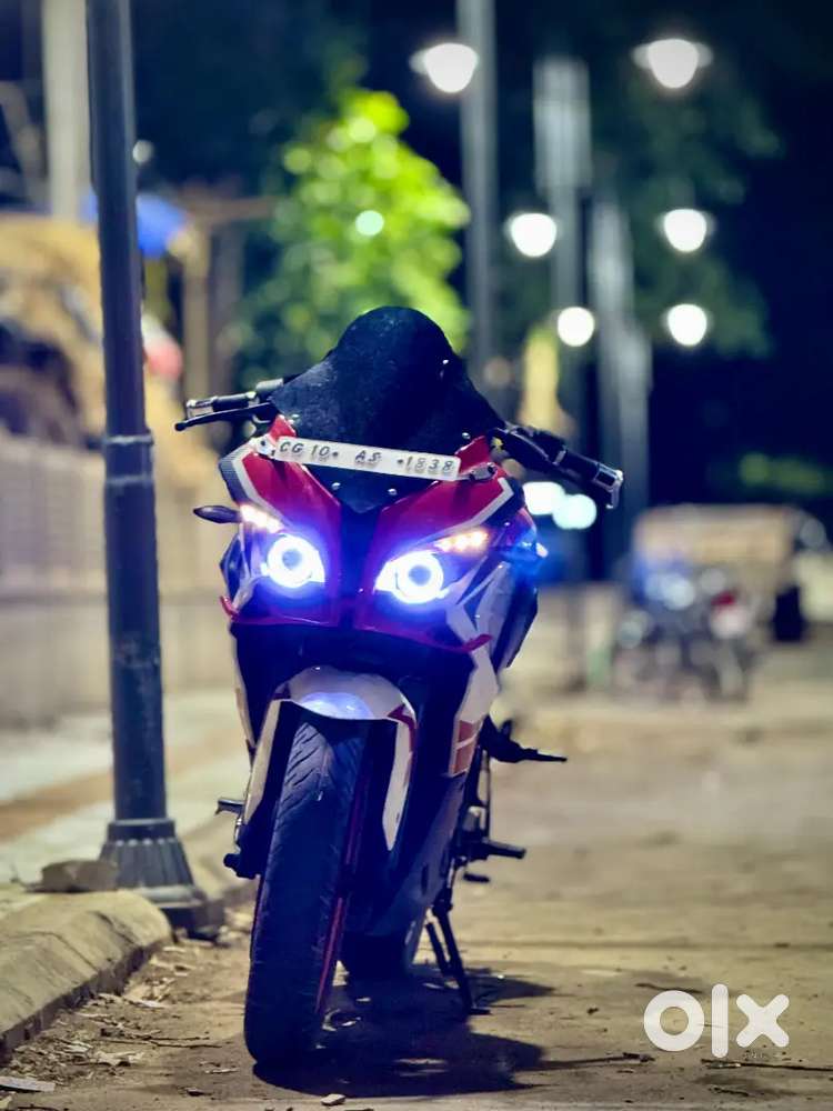 Fully well maintained bike with fully loaded accessories