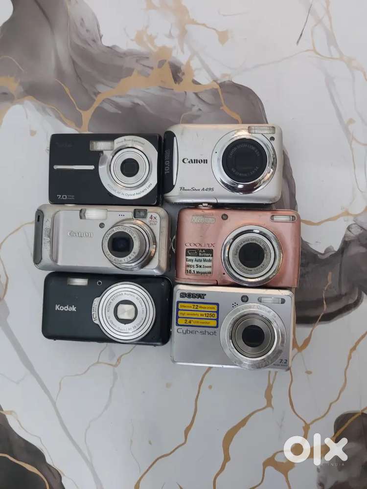 6 Cameras for sale