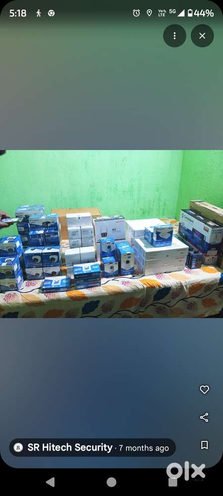 CCTV camera installation service and sale