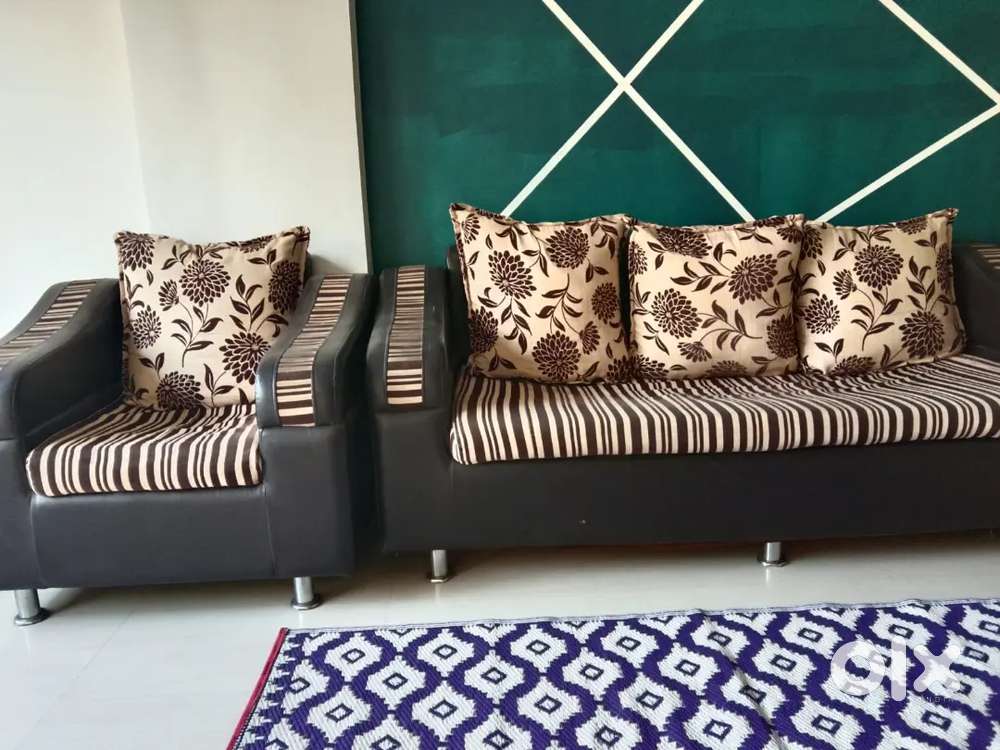 Sofa brown colour
