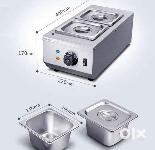 Chocolate melting machine 2 container