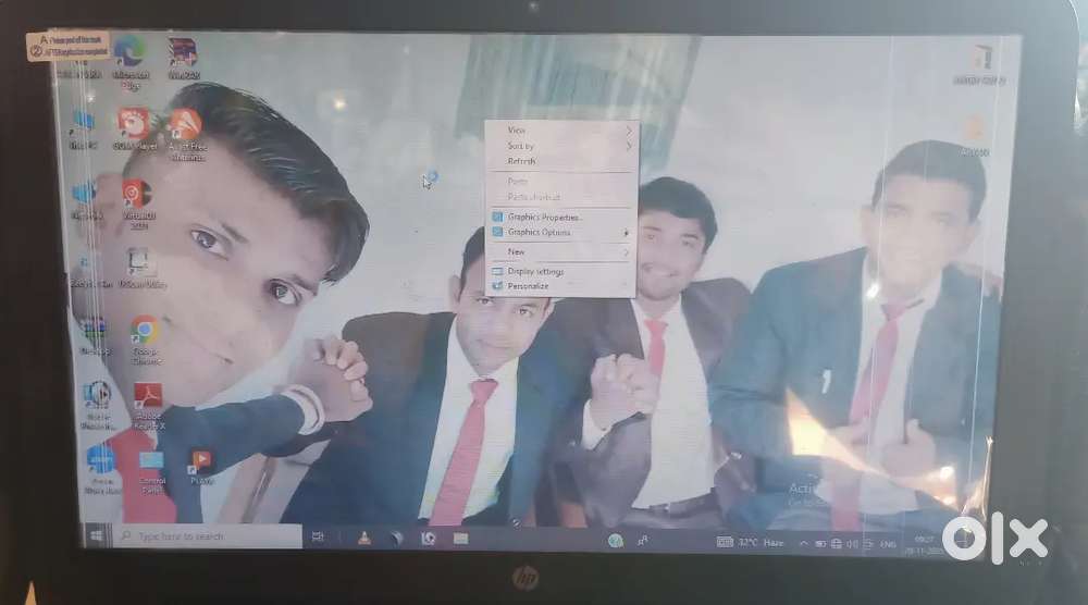 HP laptop hardex RAM 8 hardDisk 512