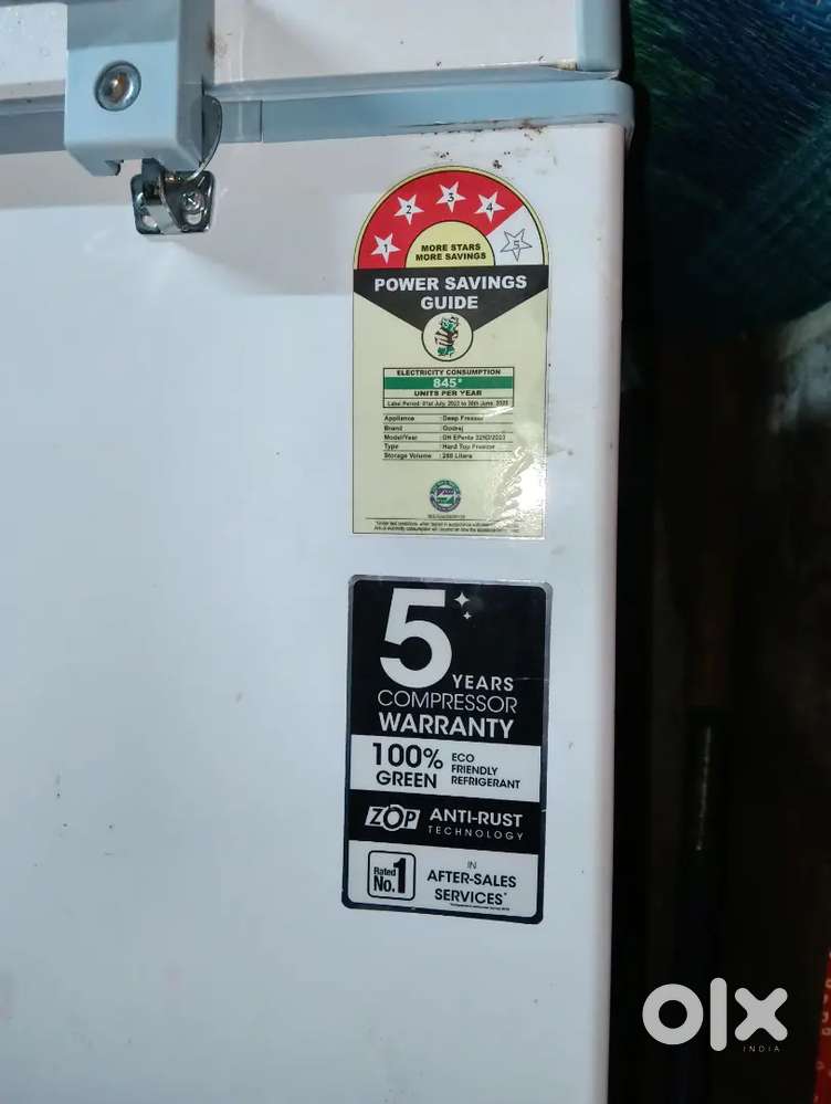 Deep freezer,Godrej Brand