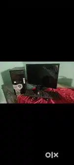 Computer set monitor keyboard mouse cpu