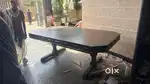 DINNIG TABLE 8 seater heavy wood work done