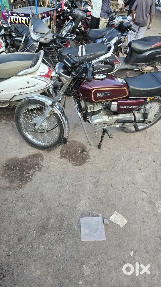 Suzuki max 100 converted into RX 100