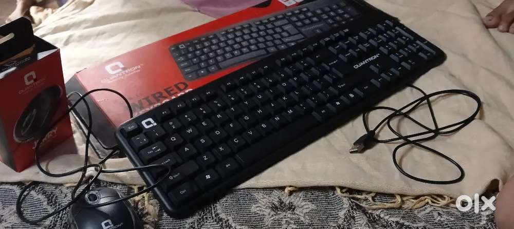 Keyboard and mouse