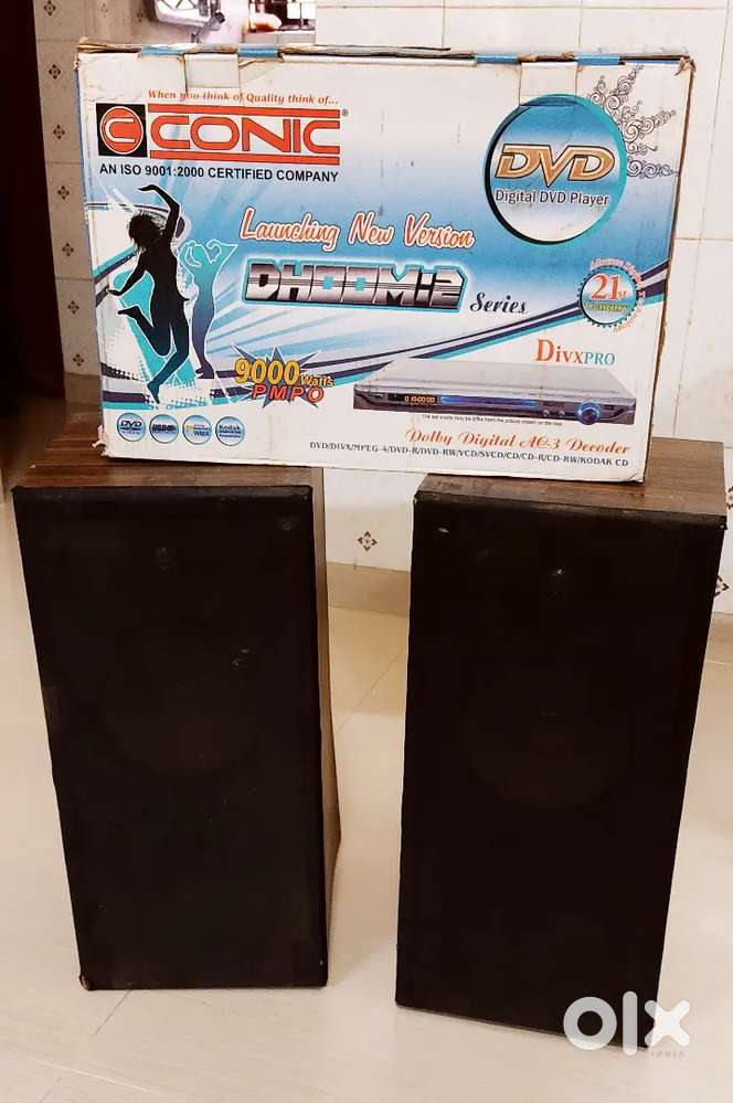DVD PLAYER WITH SPEAKER