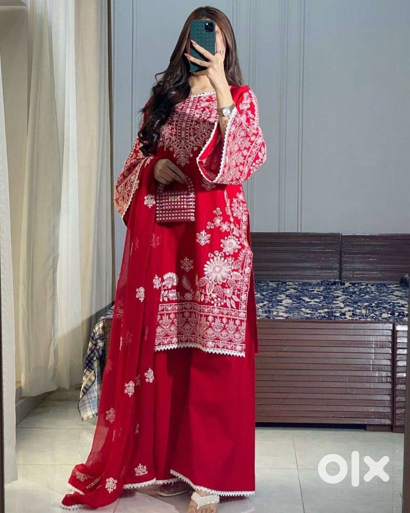 Gulabo – Pure Satin Designer Saree with Pearl & Swarovski Work