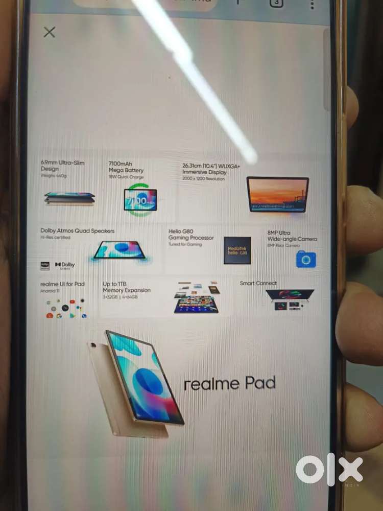 Realme tab for sale