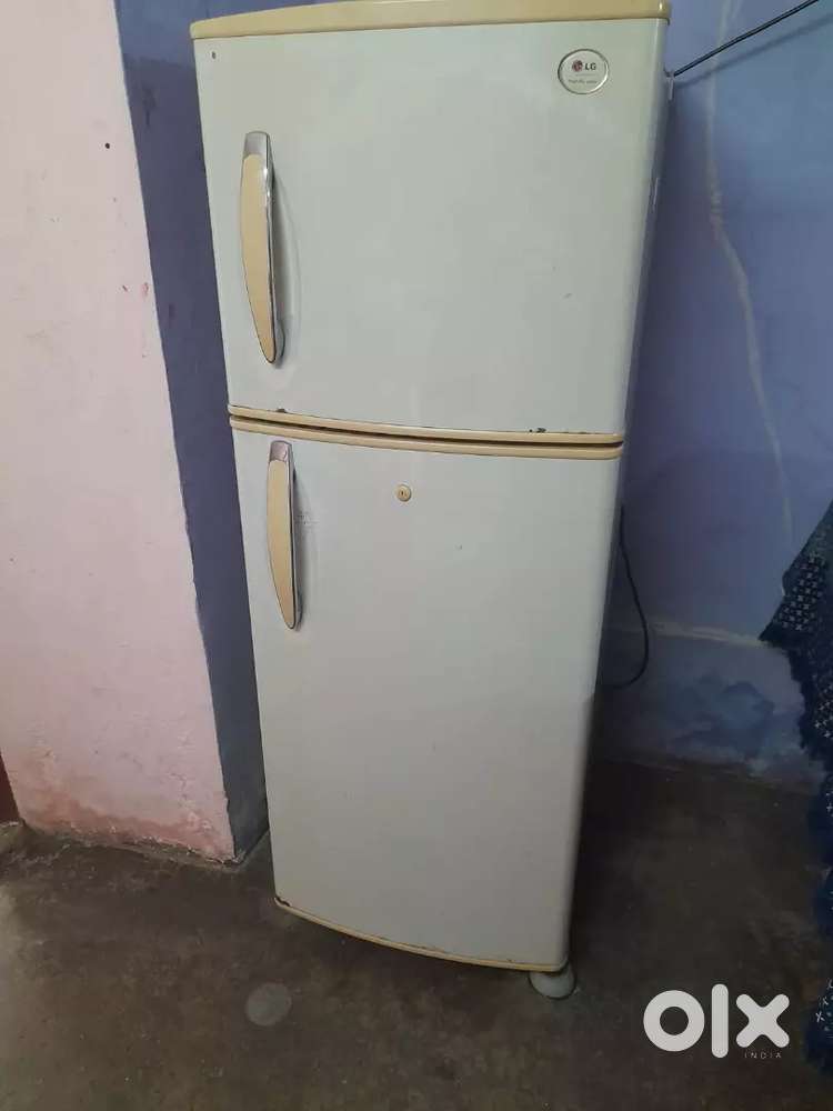 LG brand double door fridge