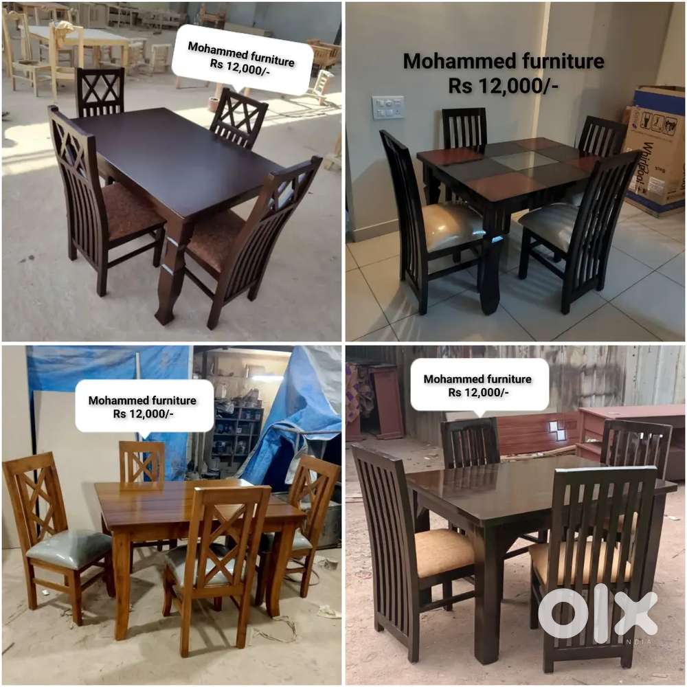 Brand new wooden dining table, directly from the maker's