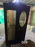 Vintage iron cupboard of 90s