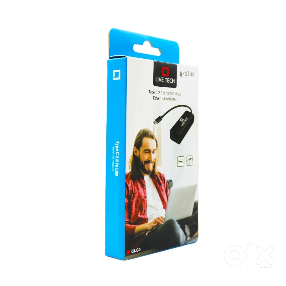 Live Tech USB-C to LAN Ethernet Adapter - Like New Condition