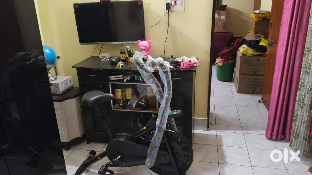 One 3 Door big wardrobe and one small wardrobe.