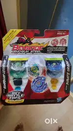 Beyblade NiB Shogun Steel 2 Pack And Left String launcher