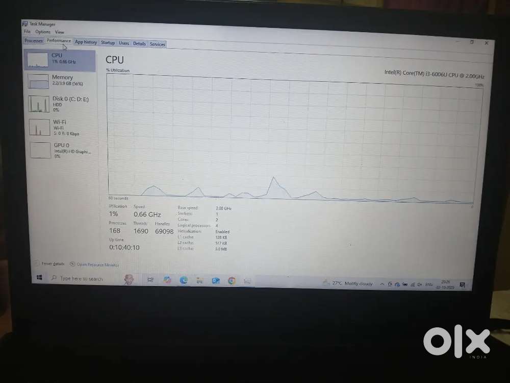 Laptop up for sale at very low price(Negotiable)