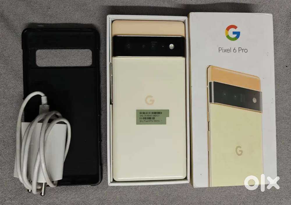 Google Pixel 6 pro 128GB internal  Excellent camera 5G mobile Full Kit