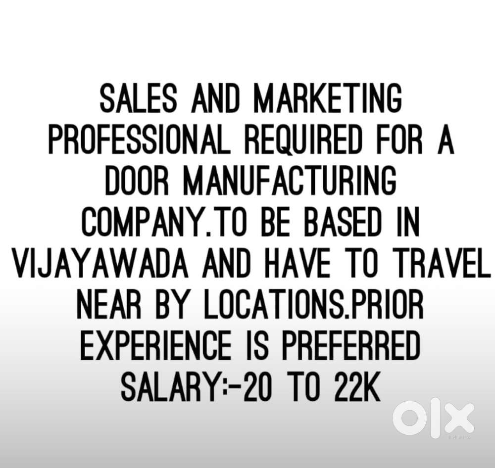 Wanted marketing executives