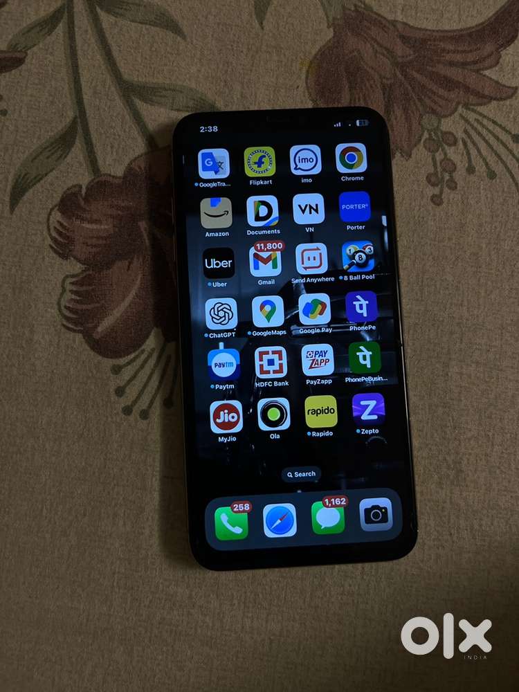 Fix p Iphone xs max 512gb back pannel cracked