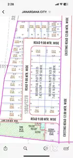 166 syd jda plot on 40 ft road 76 lack near ring road Ajmer Road jaipr