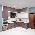 मॉड्यूलर किचन बनवाये सिर्फ 65000 me