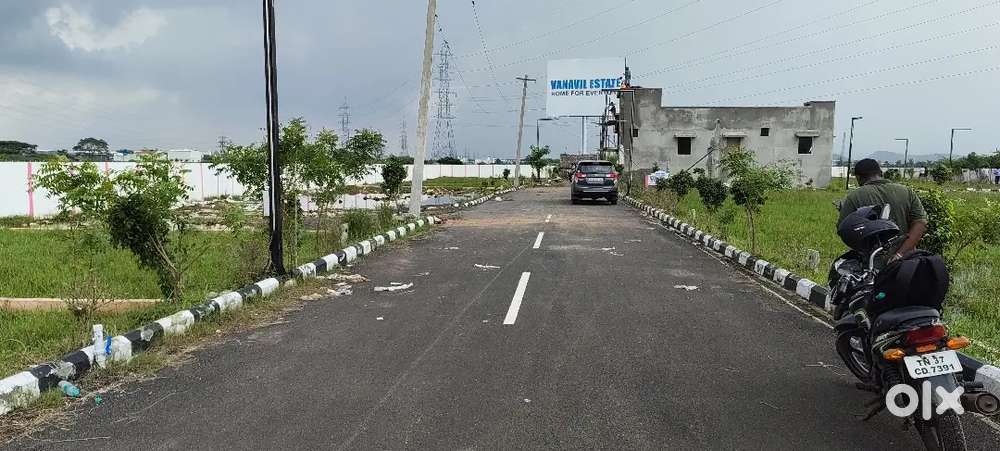 Gst road near residential plots for sale on Tambaram