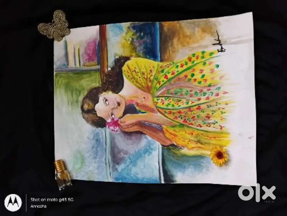 Original Handmade watercolor Drawing – Unique Artwork for Sale”