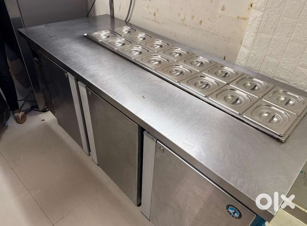 Hoshizaki  16 countertops  3 door under counter refridgerator
