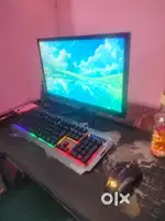 Desktop Complete set up with desk & chair