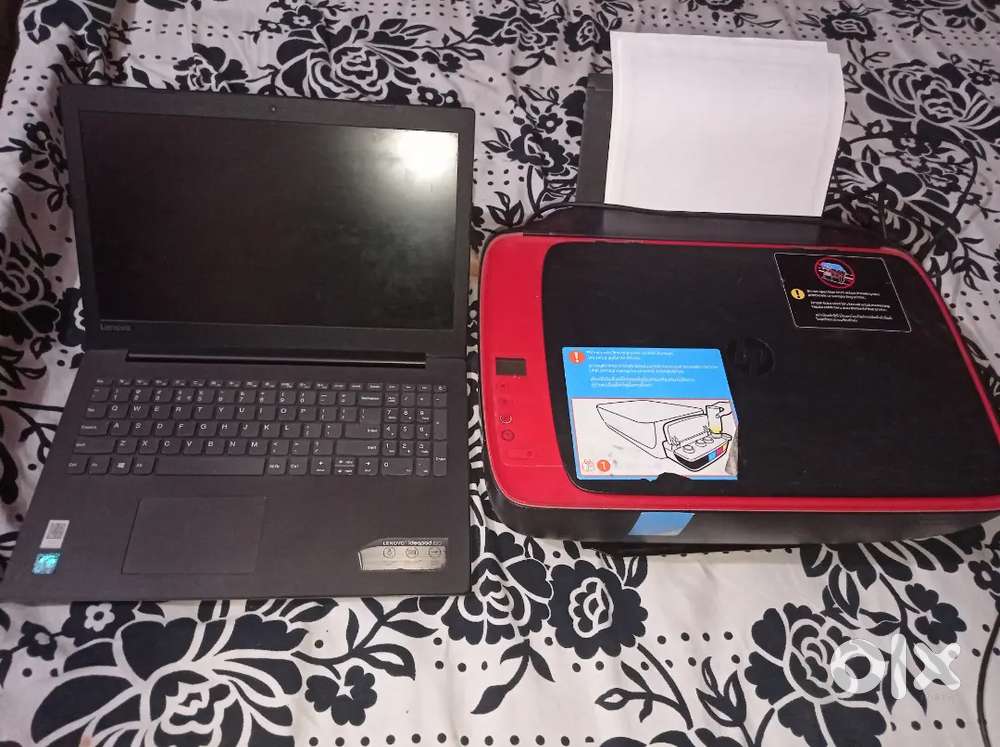 Lenovo laptop and hp printer