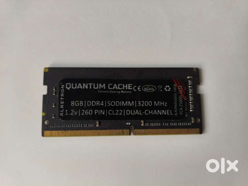 8GB DDR4 3200MHz RAM(SODIMM)-2 Year company warranty remaining!