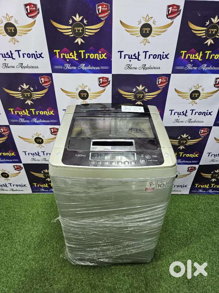 Jet spray+ inverter 7kg LG top load washing machine