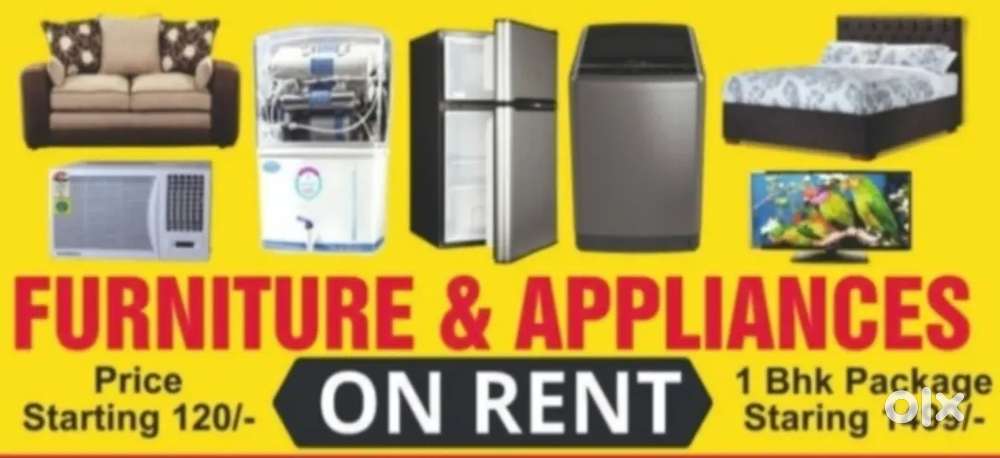 Furniture Appliances on RENT
