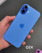 Selling my 4 months old I phone 16 in blue colour/.Need urgent money