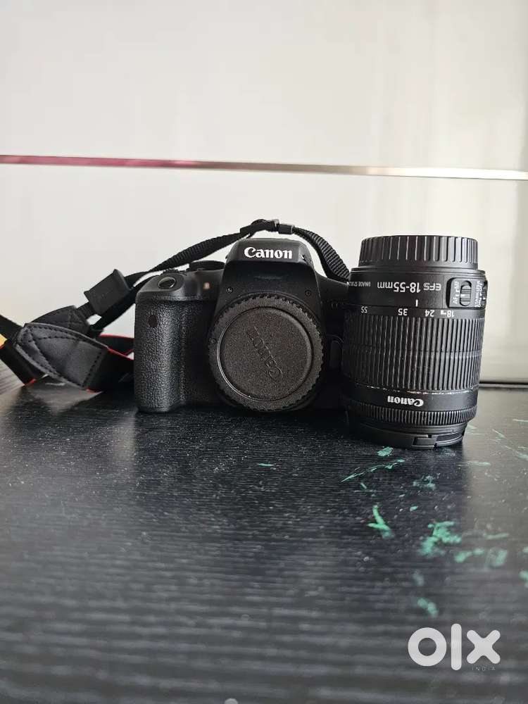 Canon EOS 750D and 18-55 mm kit lens