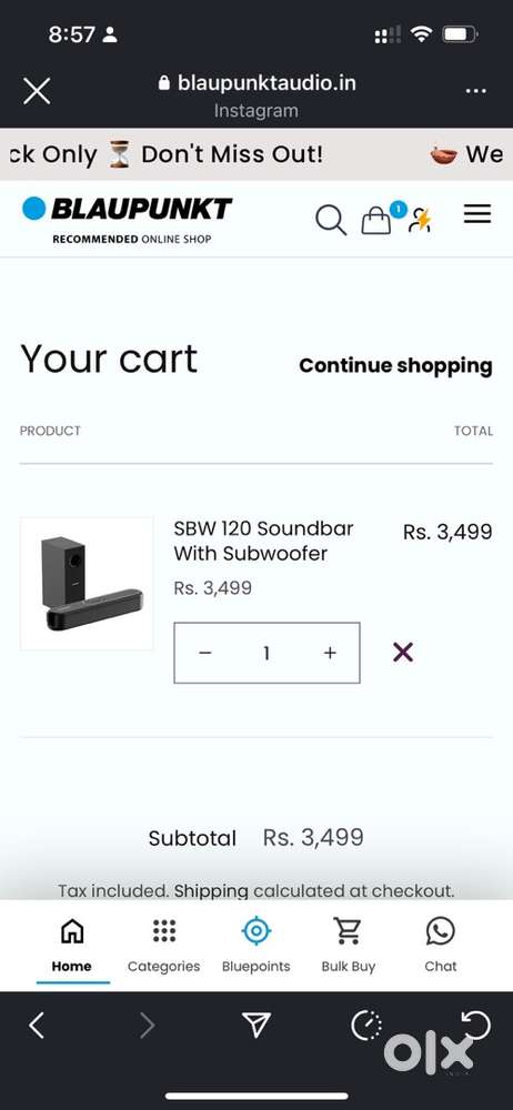 Need subhoofer HTRT3 Sony