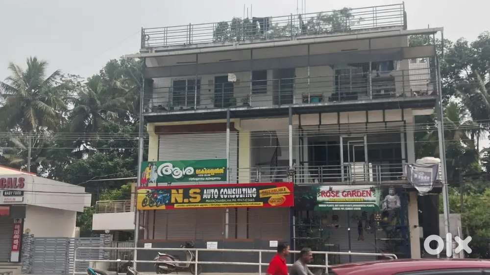 350 sqft shop for rent, first floor near pravachambalam junction