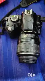 Nikon d3100 camera with lens