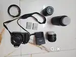Nikon D3400 with three lenses and batteries at rs31000 only!