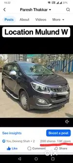Mahindra Marazzo M2 8Str, 2019, Diesel
