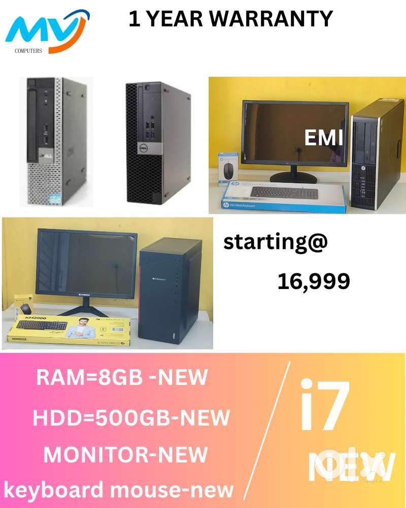 Cash on home delivery  Full Set @ Low Price  CPU - Branded Intel